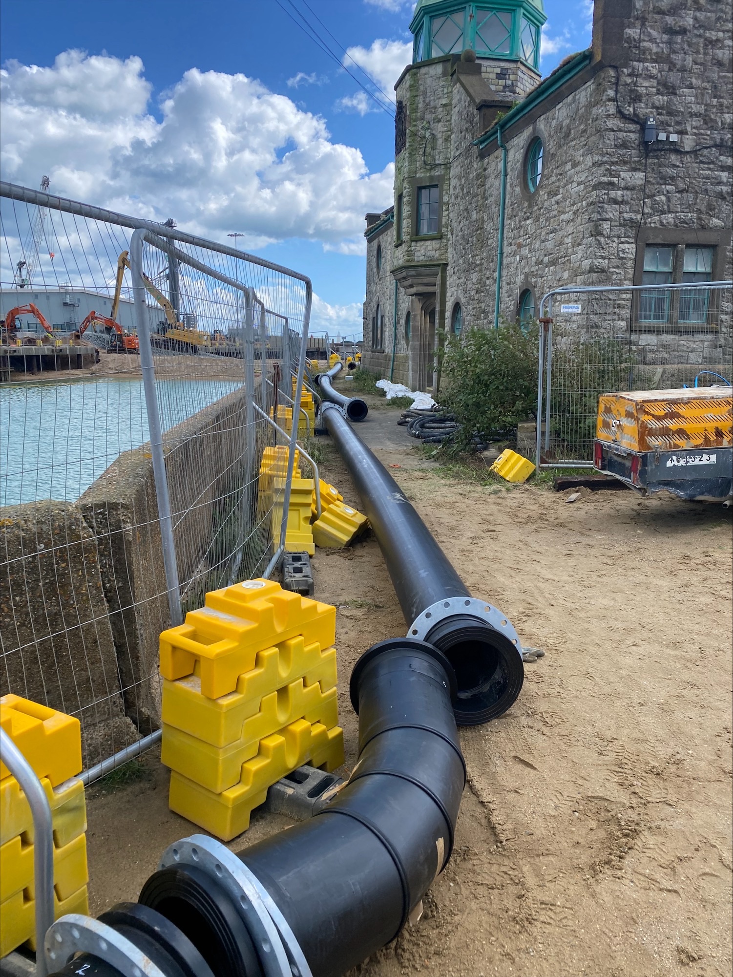 Port of Dover, Case Study: Overpumping Solution at Dover Ports